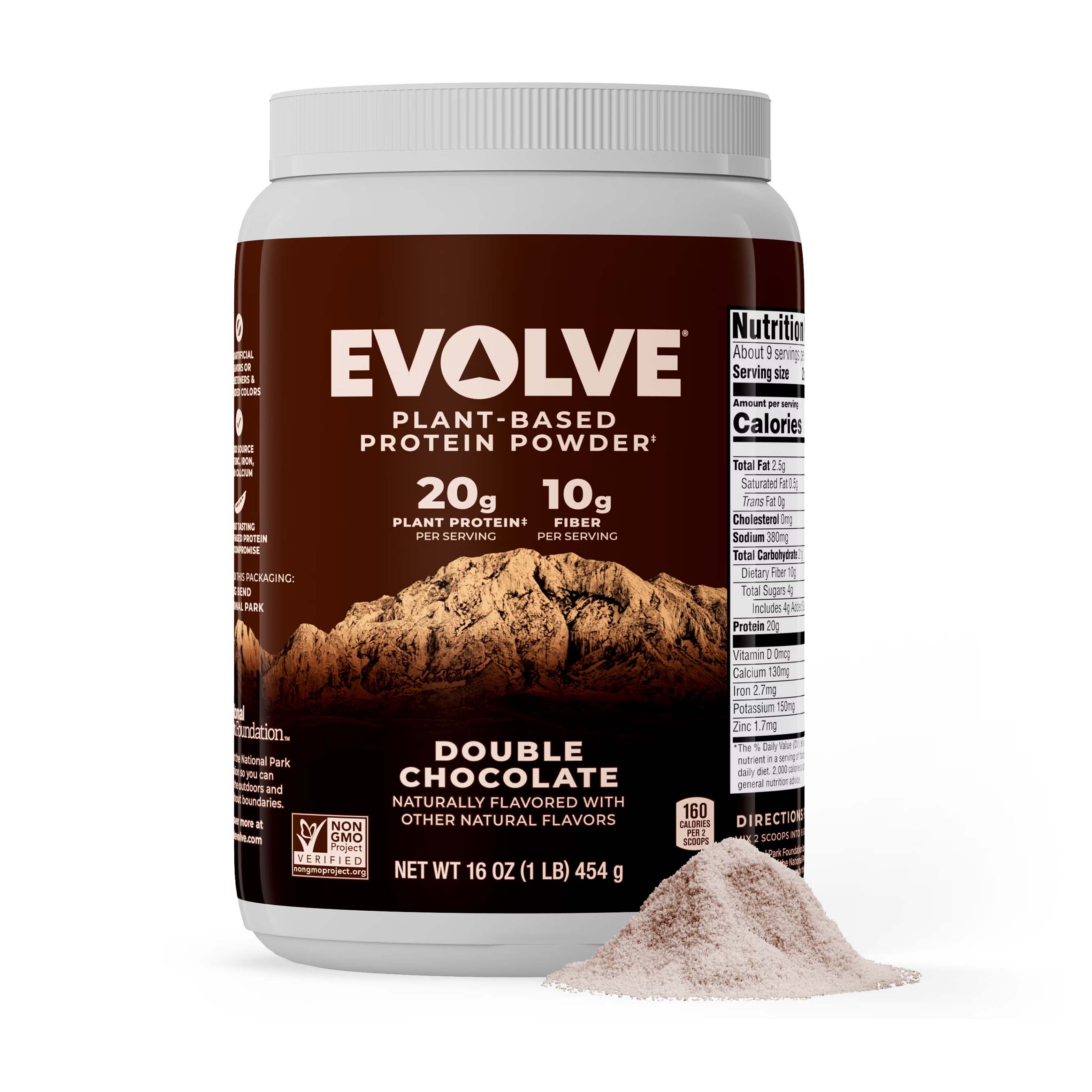 Gatorade Evolve Protein Powder (1 Pound) Protein Powder Double Chocolate | 4502JWHBP