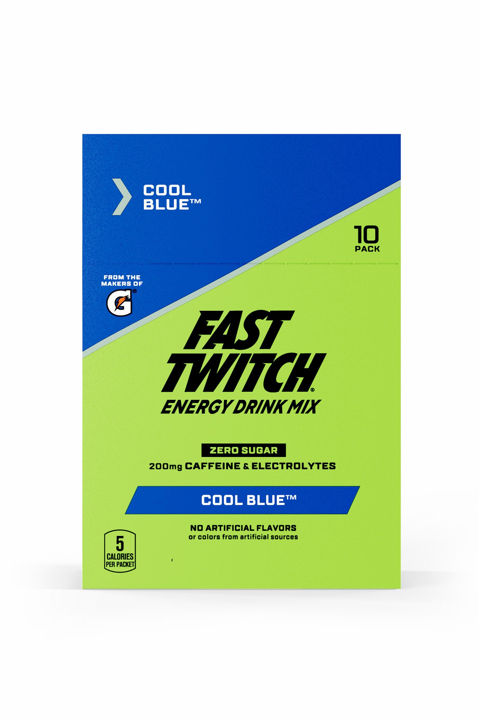 Gatorade Fast Twitch Powder Sticks (40 sticks) Powders Cool Blue | 0769ROCSM