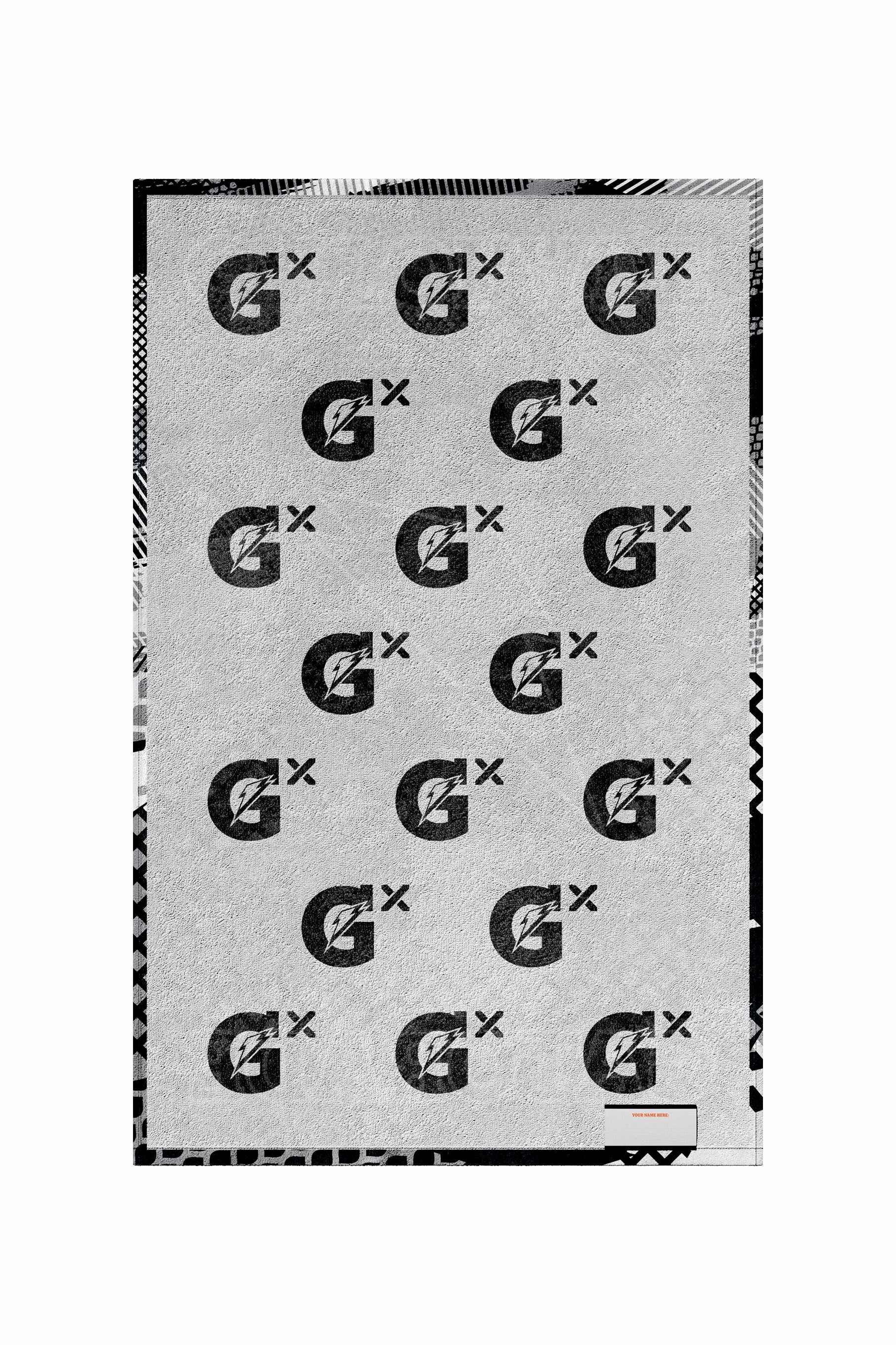 Gatorade Glitched Towel Towels All Smoke | 8214XPRTC
