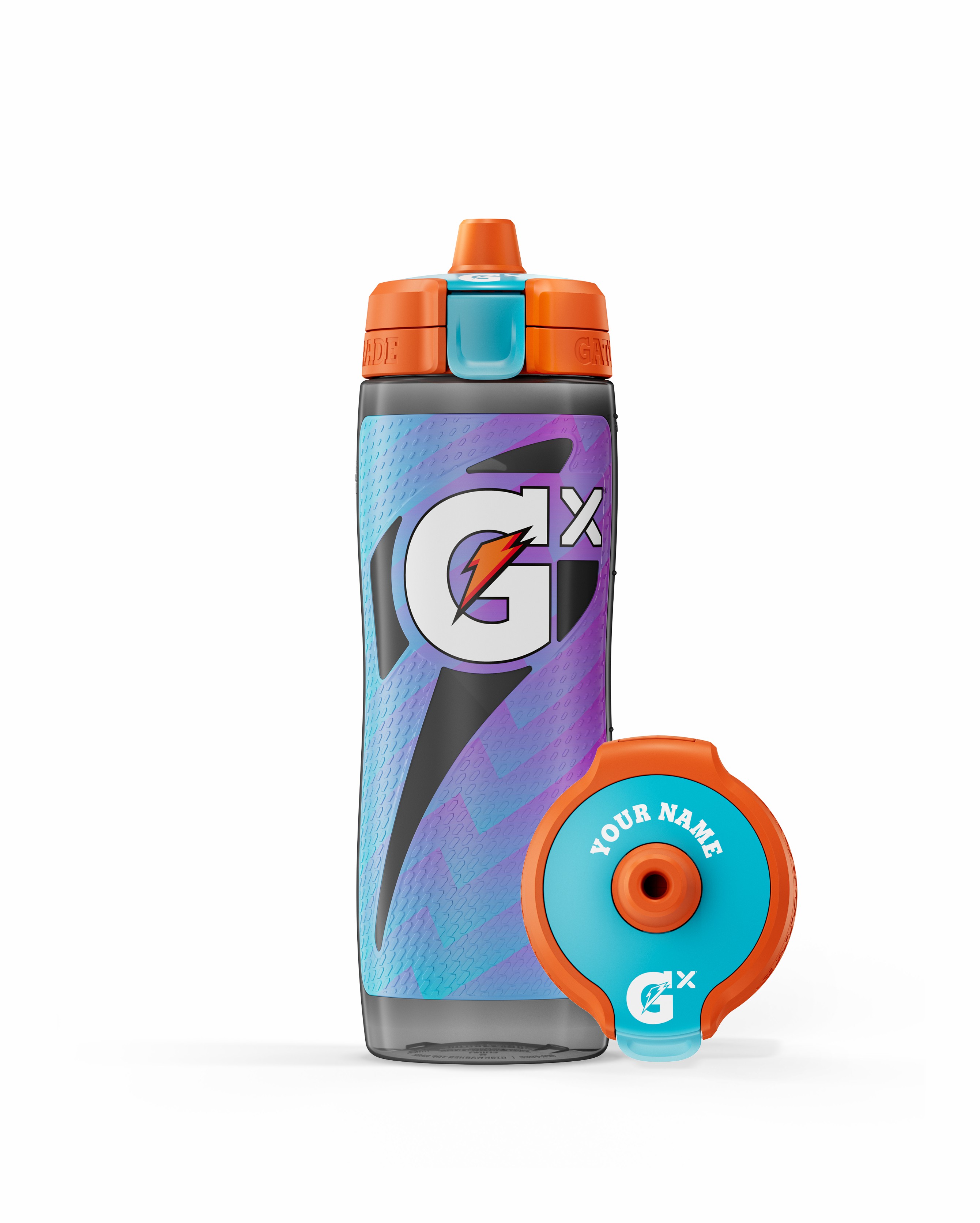 Gatorade Gx Momentum Water Bottle (30 oz) Bundle Bottles Neon Blue | 8950SUTNC