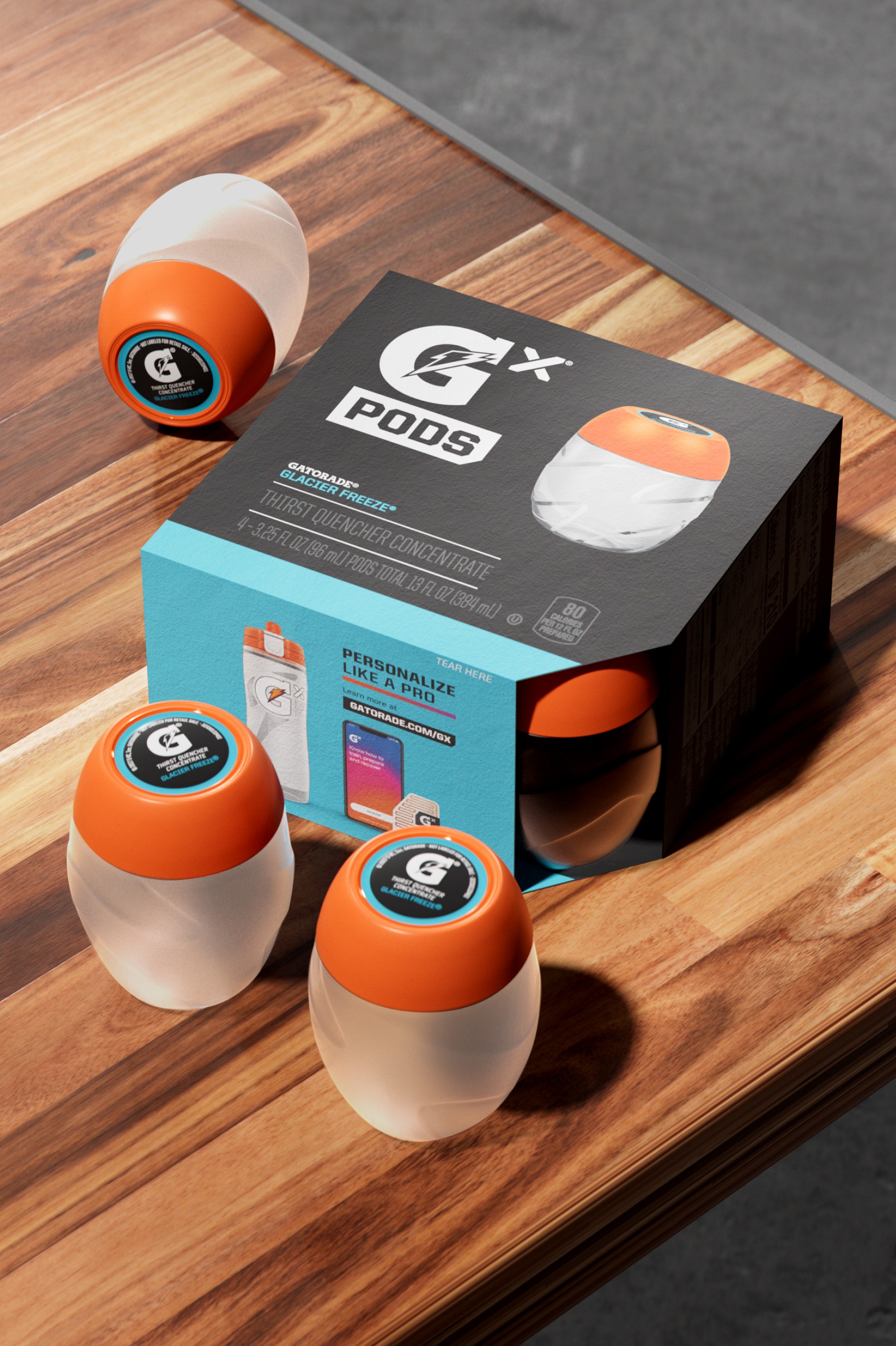 Gatorade Gx Pod (48 pods) Pods Glacier Freeze | 8492ZIXAN