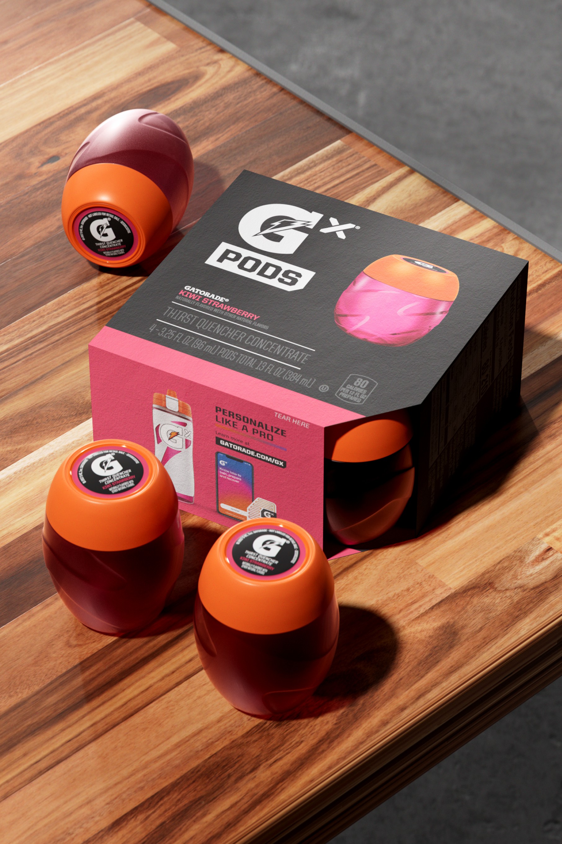 Gatorade Gx Pod (48 pods) Pods Kiwi Strawberry | 3809NAPMK