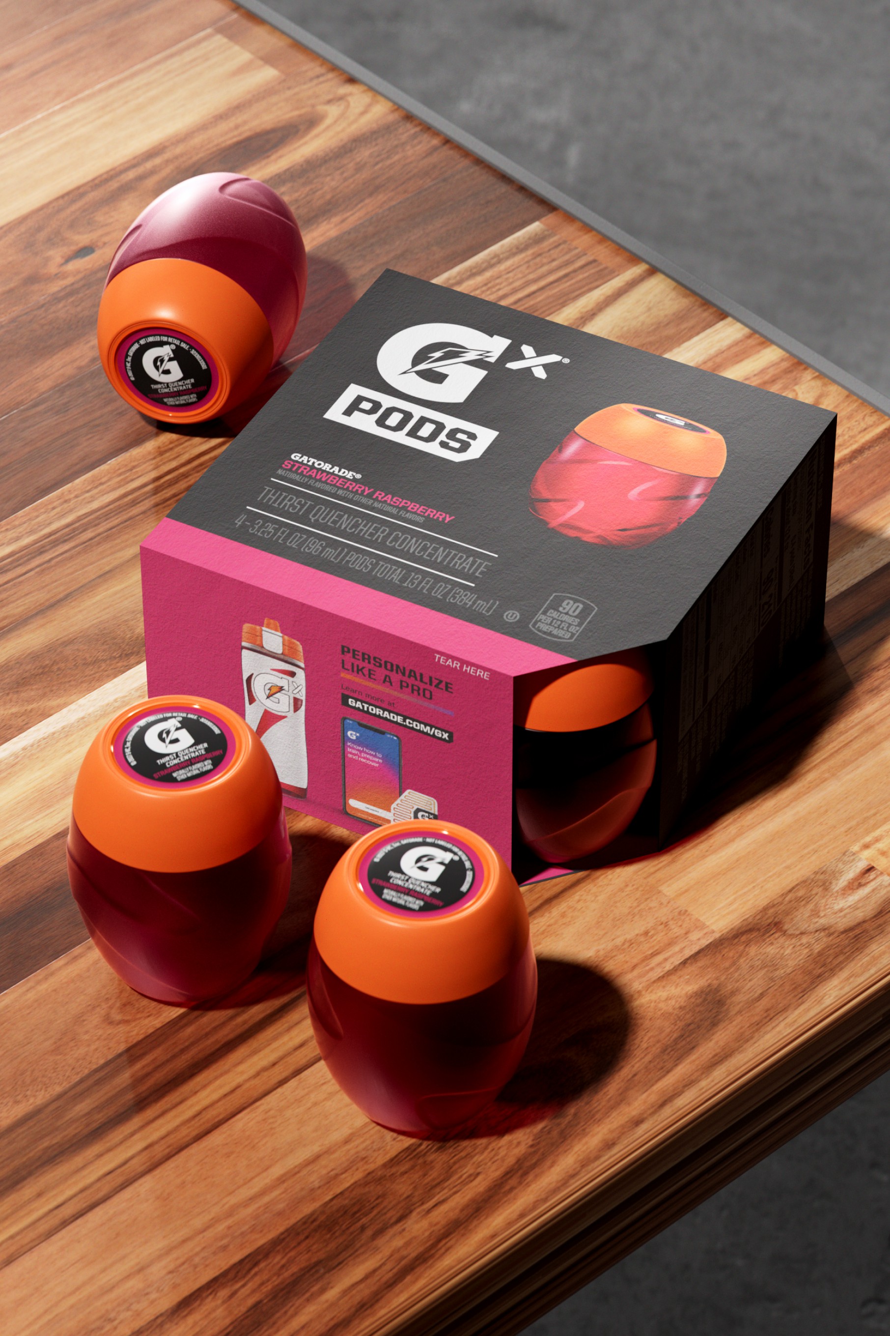 Gatorade Gx Pod (48 pods) Pods Strawberry Raspberry | 9504TWMHK