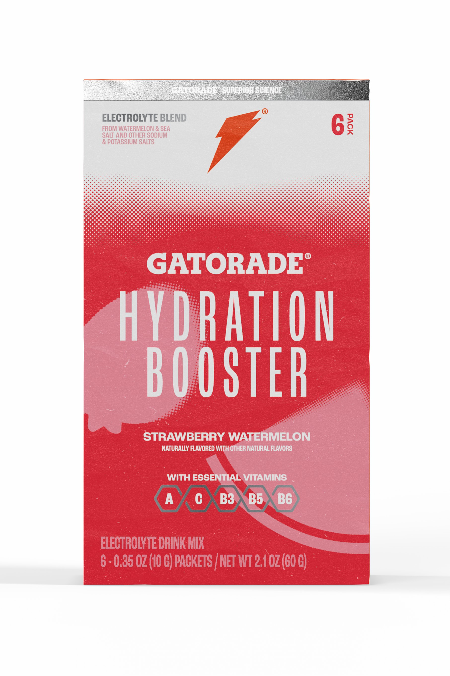 Gatorade Hydration Booster Powder (18 sticks) Powders Strawberry Watermelon | 1342MLIYF