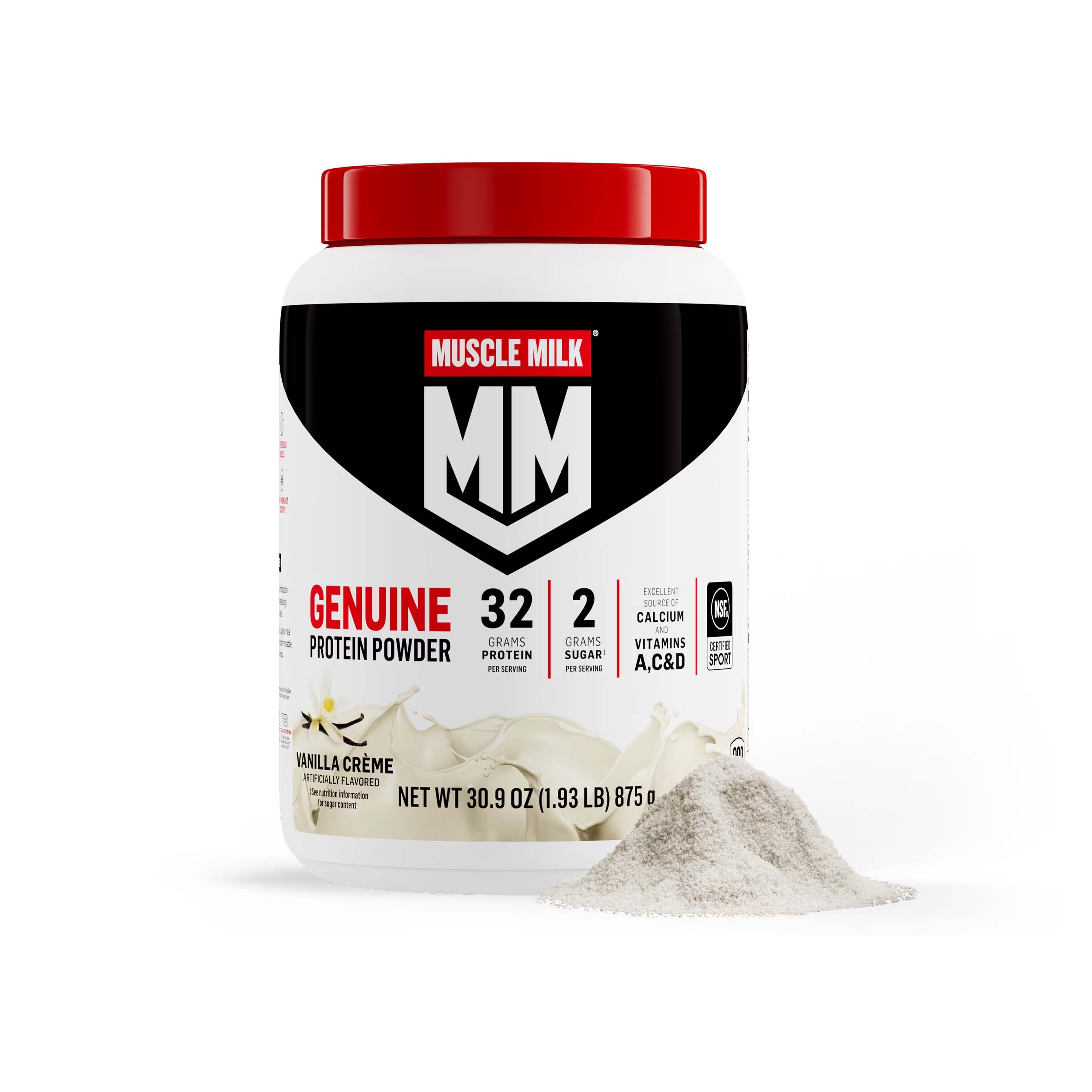 Gatorade Muscle Milk Protein Powder (30 Oz) Protein Powder Vanilla Creme | 1267UATRD