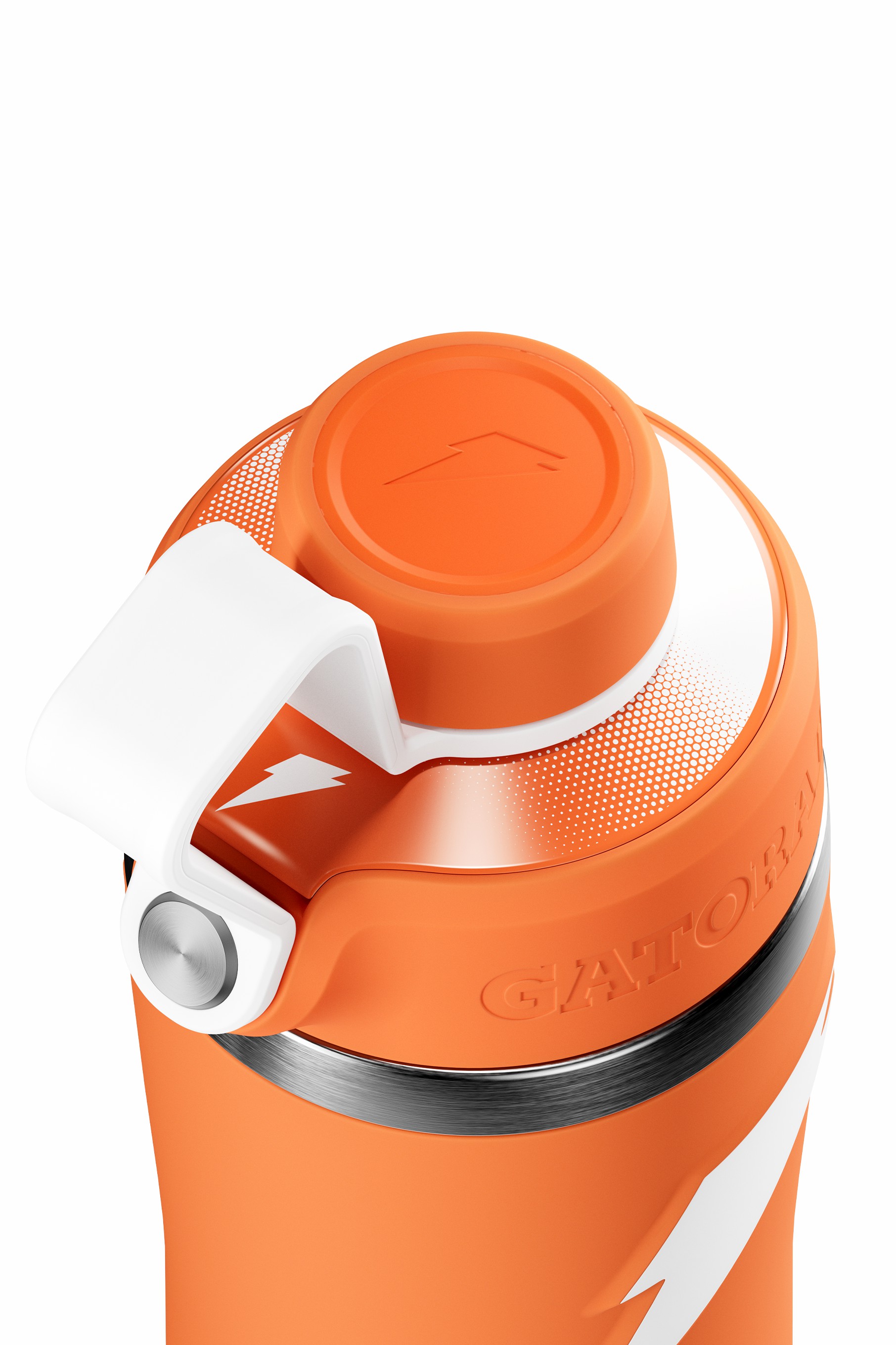 Gatorade Overtime Stainless Steel Water Bottle (Screw Cap) Bundle 22oz Bottles Orange | 7138JQNWD