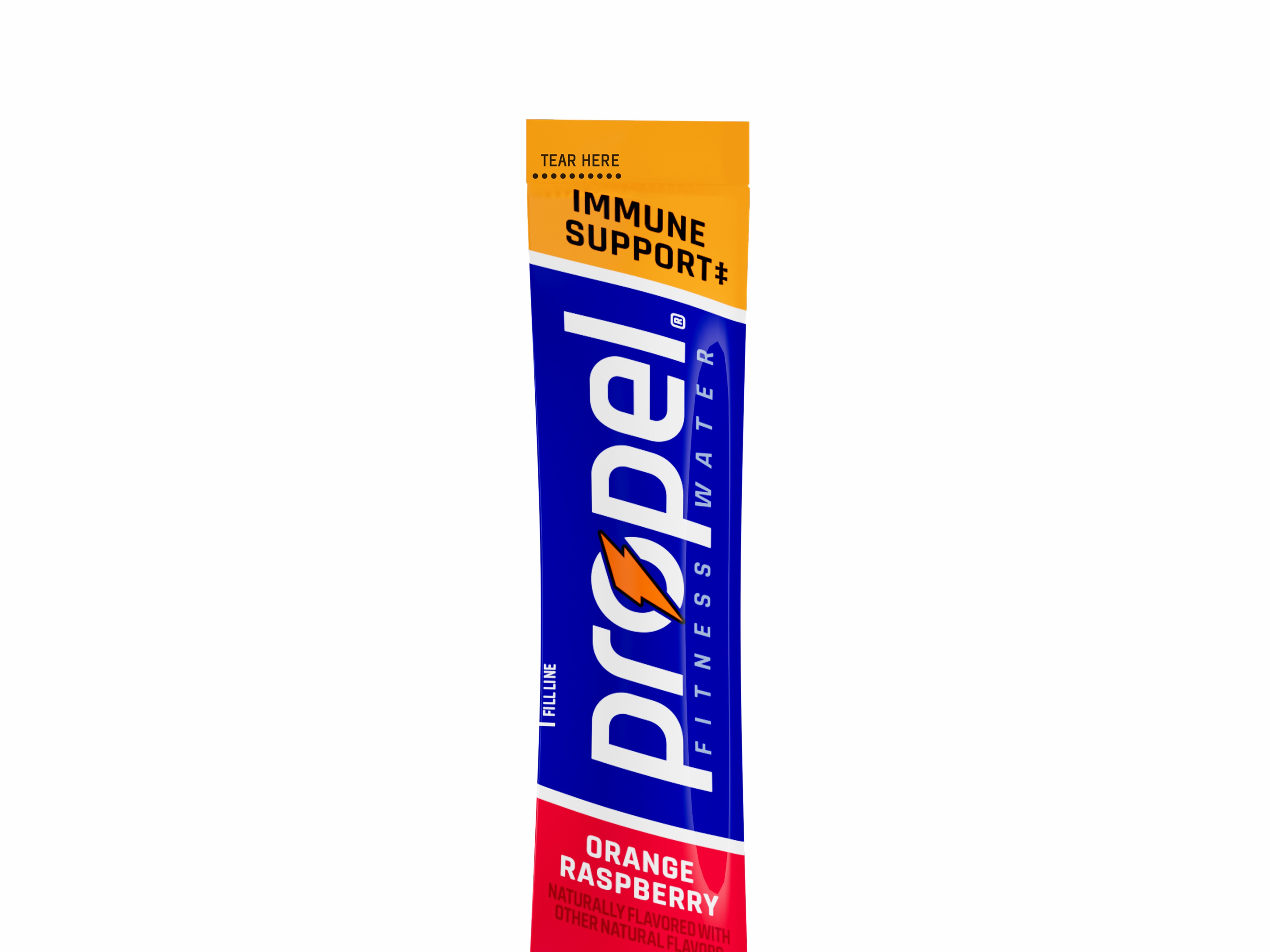 Gatorade Propel Immune Support Powder (30 sticks) Powders Orange Raspberry | 3725YQONV