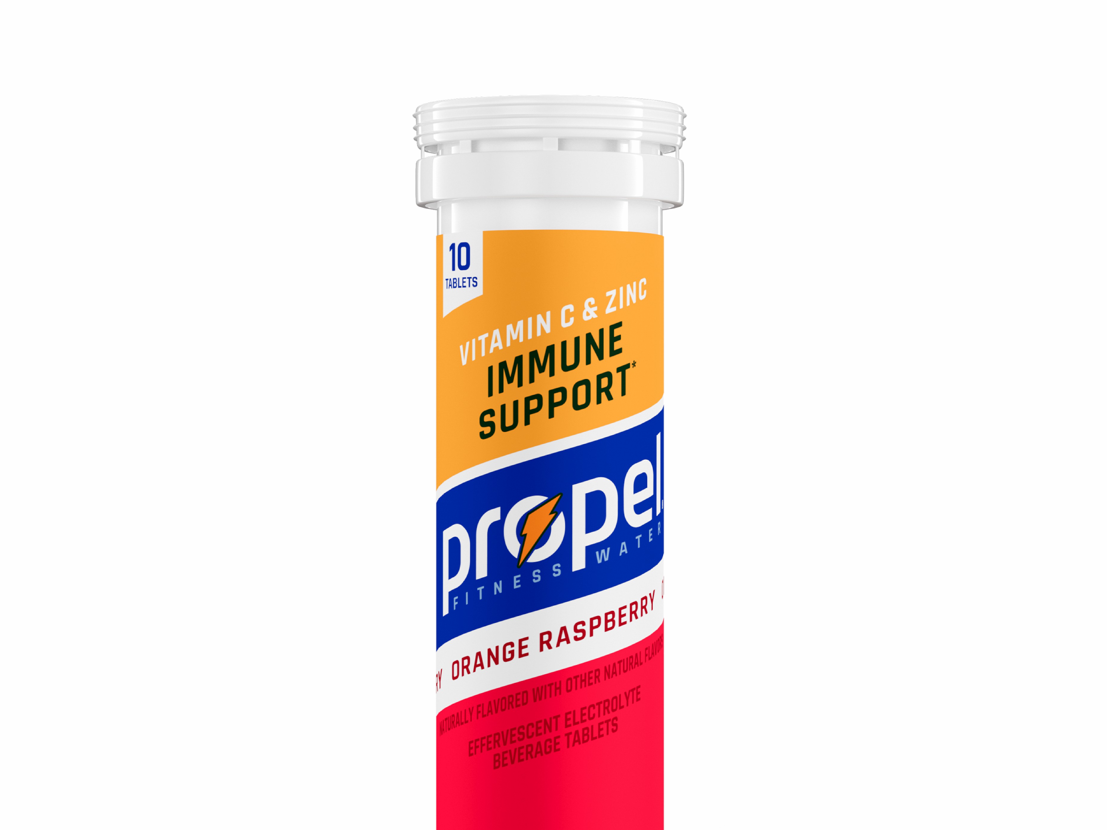 Gatorade Propel Immune Support Tablets (8 tubes) Tablets Orange Raspberry | 4326HXZIY