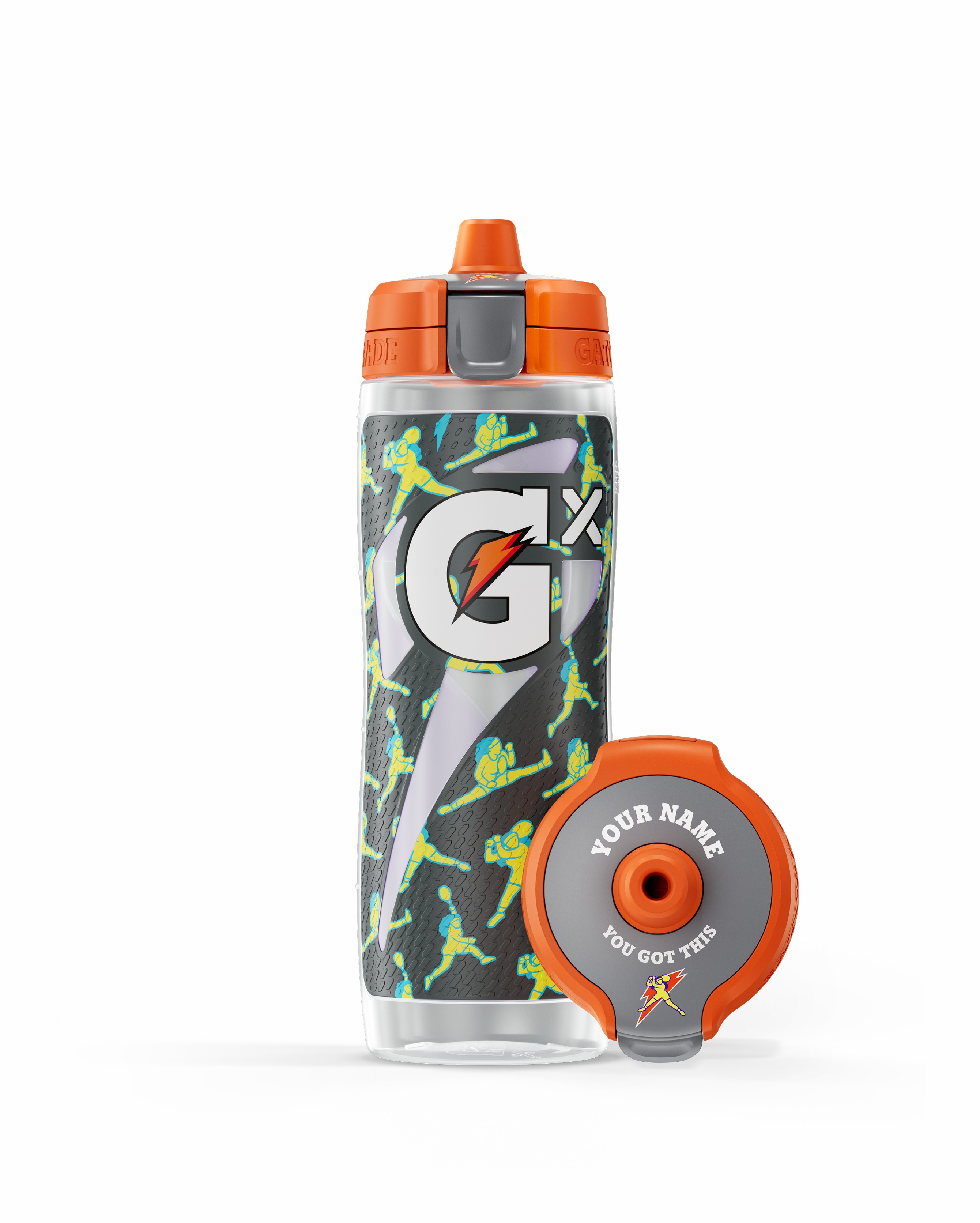 Gatorade Serena Williams Gx Collaboration Bottle (30 oz) Bundle Bottles Grey | 2038FOVJR