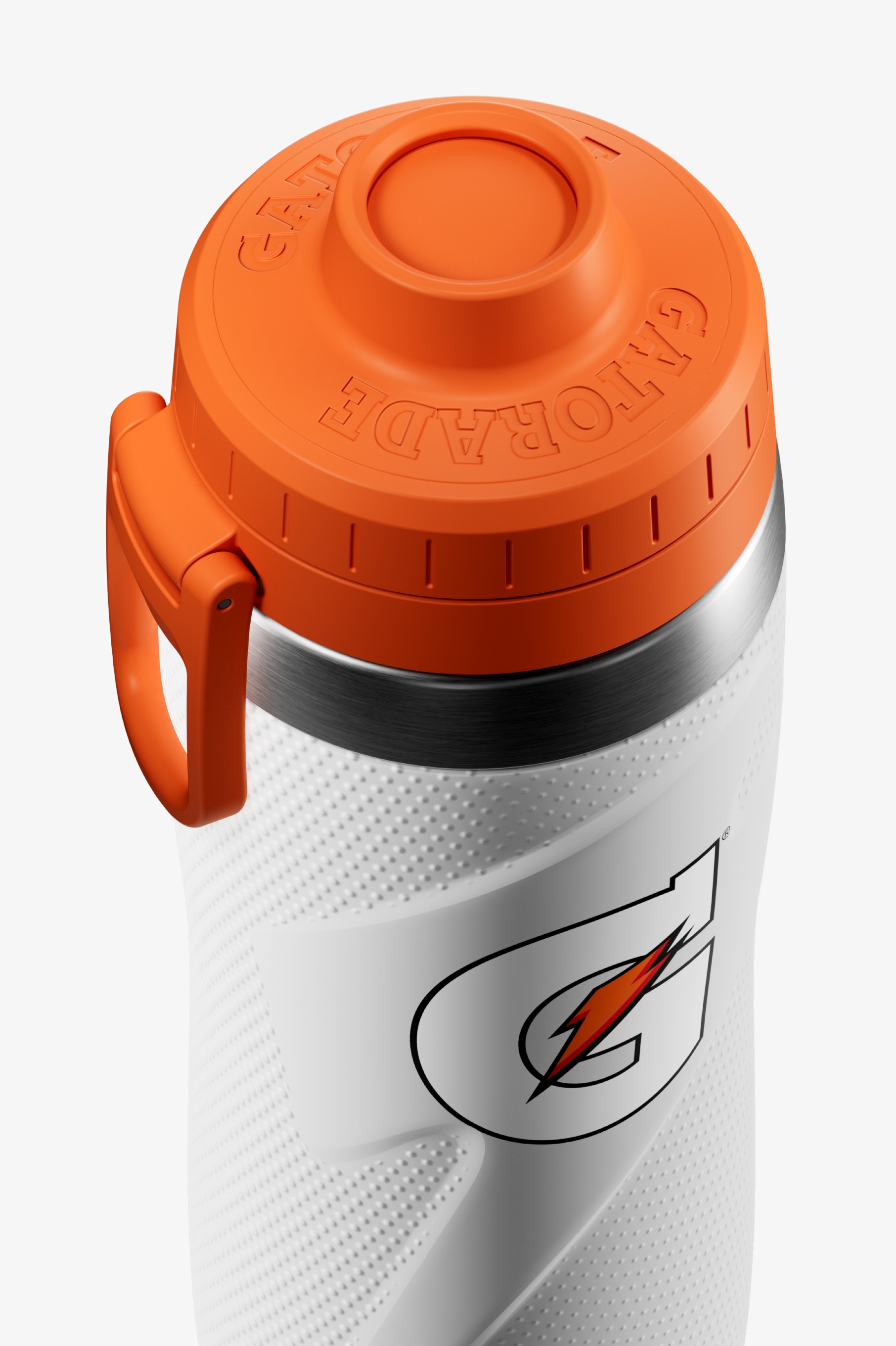 Gatorade Stainless Steel Water Bottle (26oz) Bundle Bottles White | 0174GSVWB