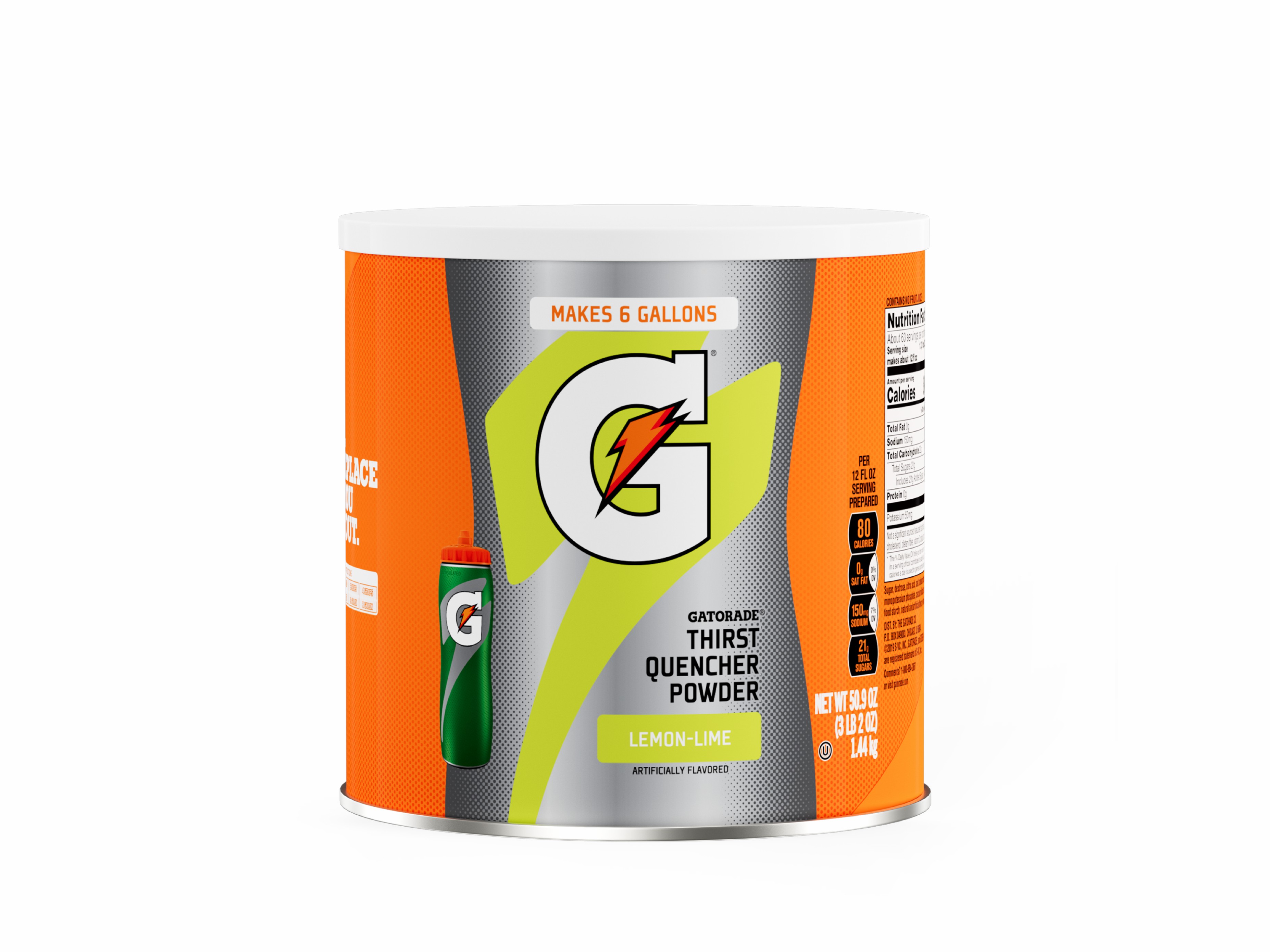 Gatorade Thirst Quencher Powder (3 canisters) Powders Lemon-Lime | 5842AUVDE
