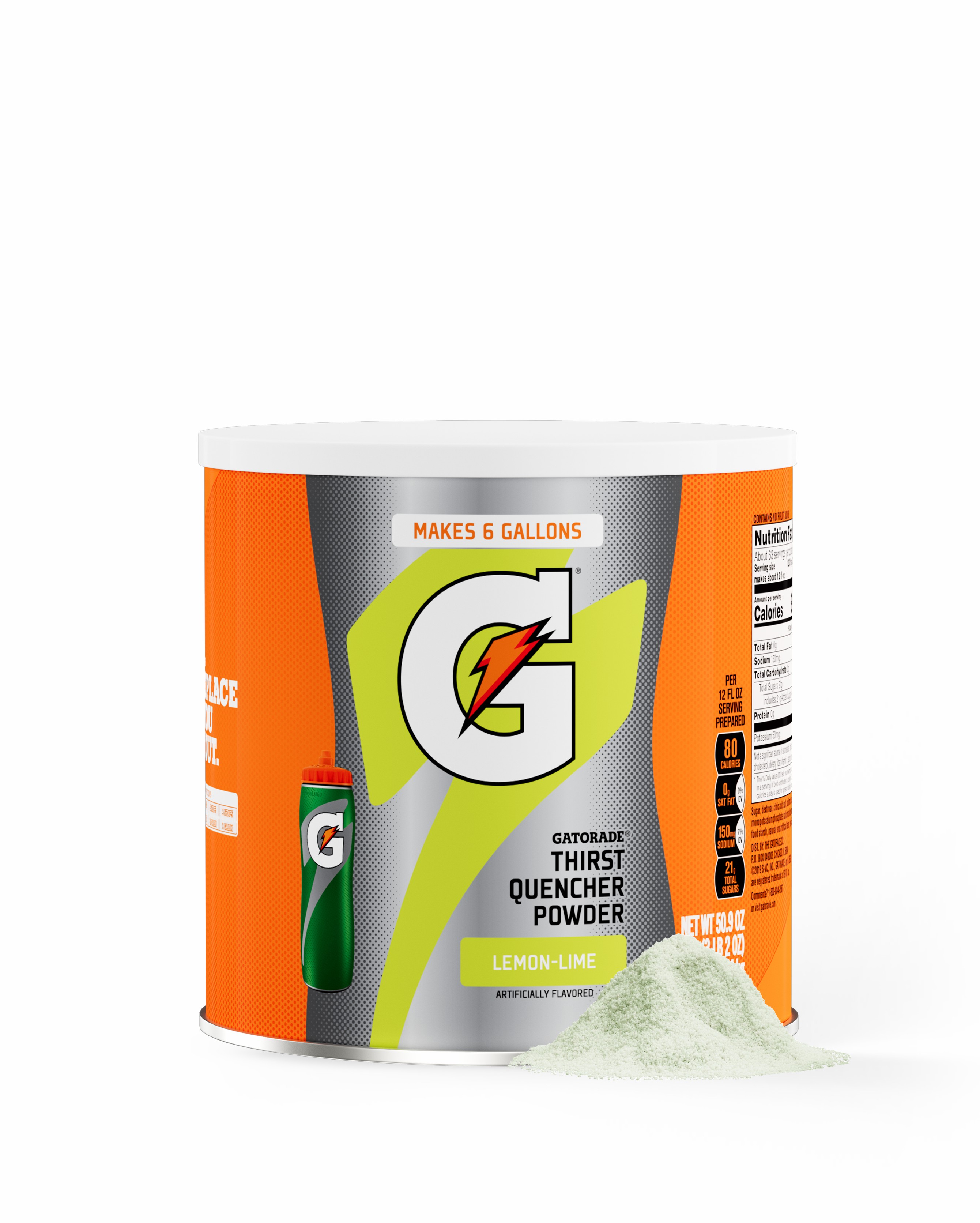 Gatorade Thirst Quencher Powder (3 canisters) Powders Lemon-Lime | 5842AUVDE