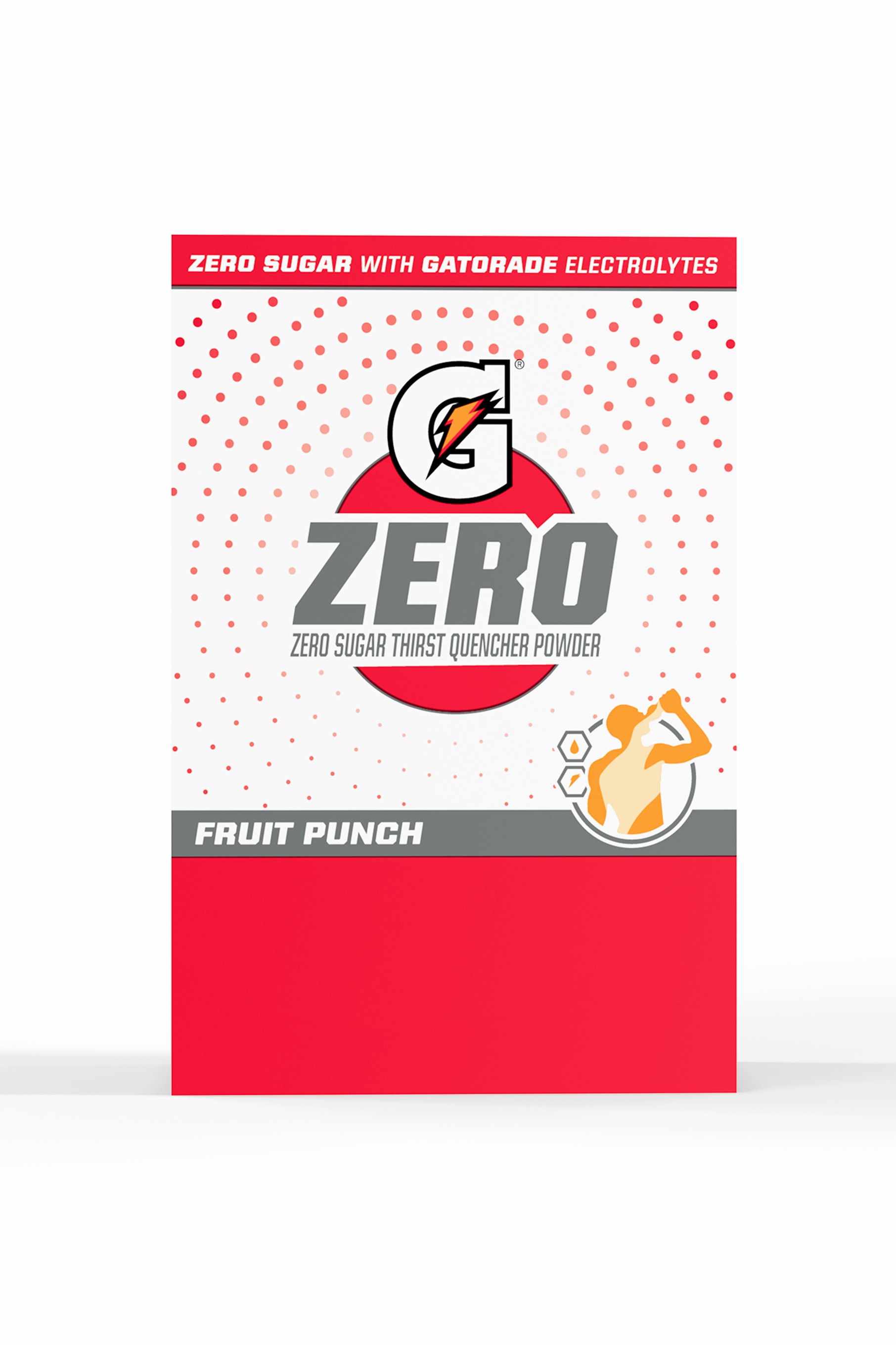 Gatorade Zero Powder (30 sticks) Powders Fruit Punch | 5034GHZWR